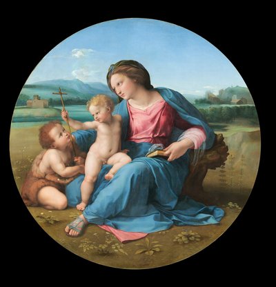 The Alba Madonna by Michelangelo Buonarroti